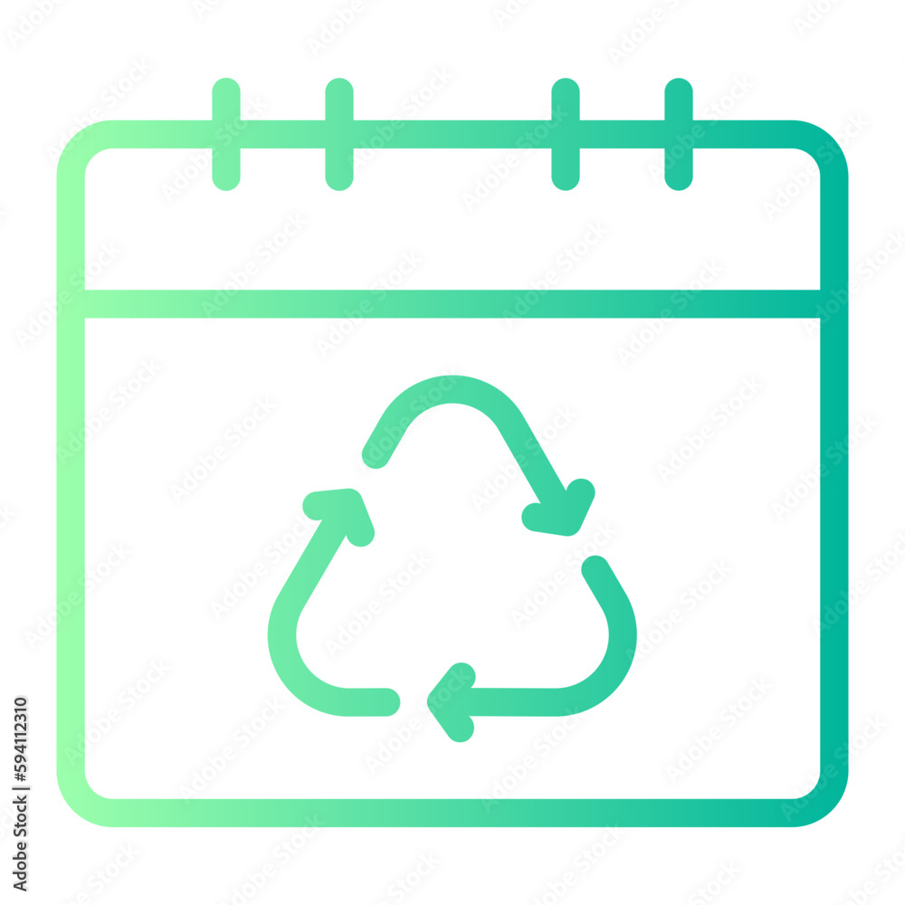 daily calendar gradient icon daily calendar gradient icon