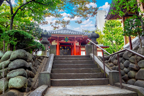 Japan culture. Tokyo street...