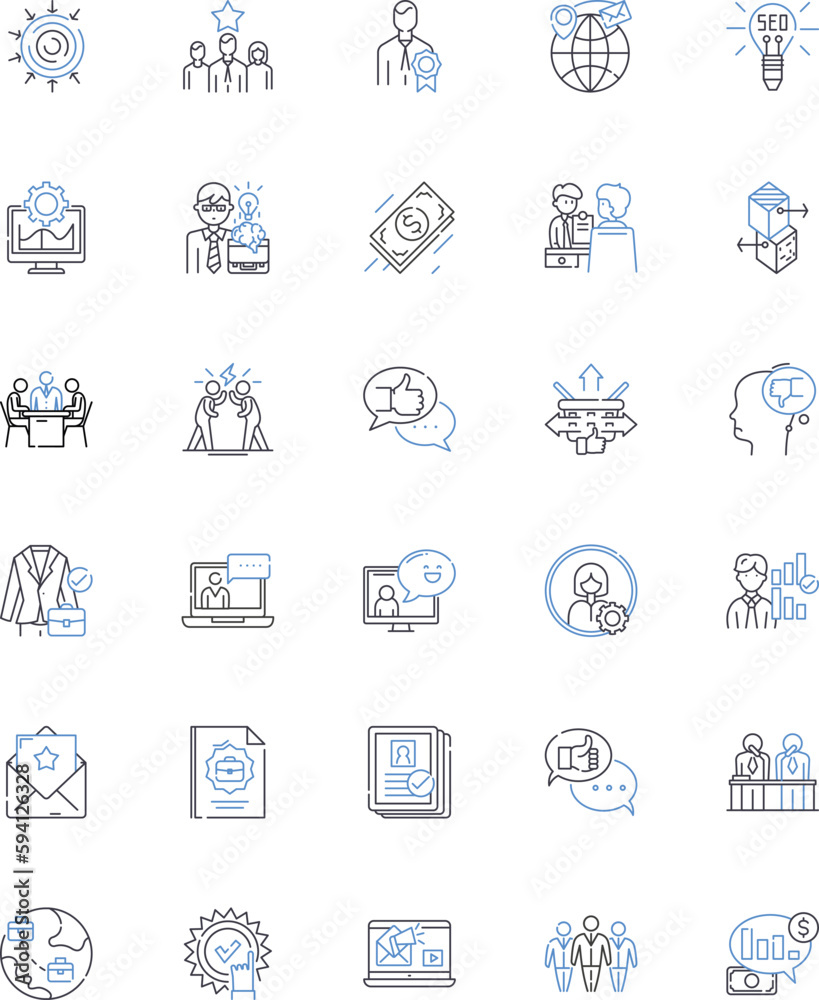 Succession planning line icons collection. Strategy, Talent, Leadership, Development, Management, Future-proofing, Continuity vector and linear illustration. Legacy,Benchmarks,Performance outline Succession planning line icons collection. Strategy, Talent, Leadership, Development, Management, Future-proofing, Continuity vector and linear illustration. Legacy,Benchmarks,Performance outline