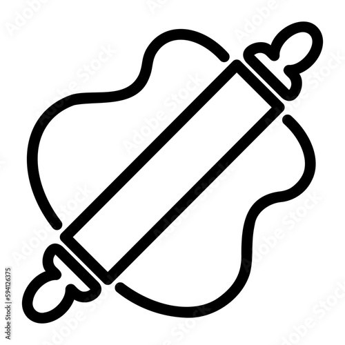 rolling pin icon