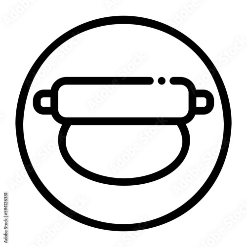 rolling pin icon