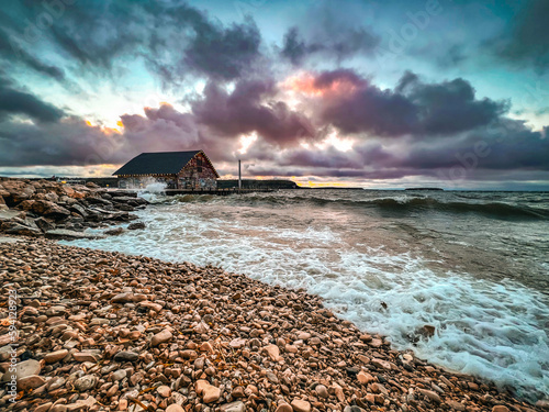 Anderson Dock Door County Wisconsin sunset storm Lake Michigan Ephraim 