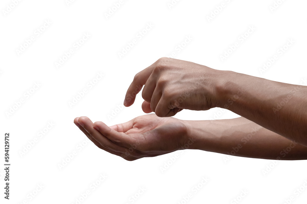 MANOS DE HOMBRE EN DISTINTOS GESTOS Y SEÑAS, APUNTANDO, SOSTENIENDO ...