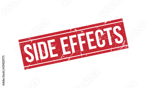 Side Effects Rubber Stamp Seal Vector