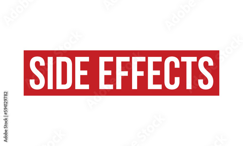 Side Effects Rubber Stamp Seal Vector