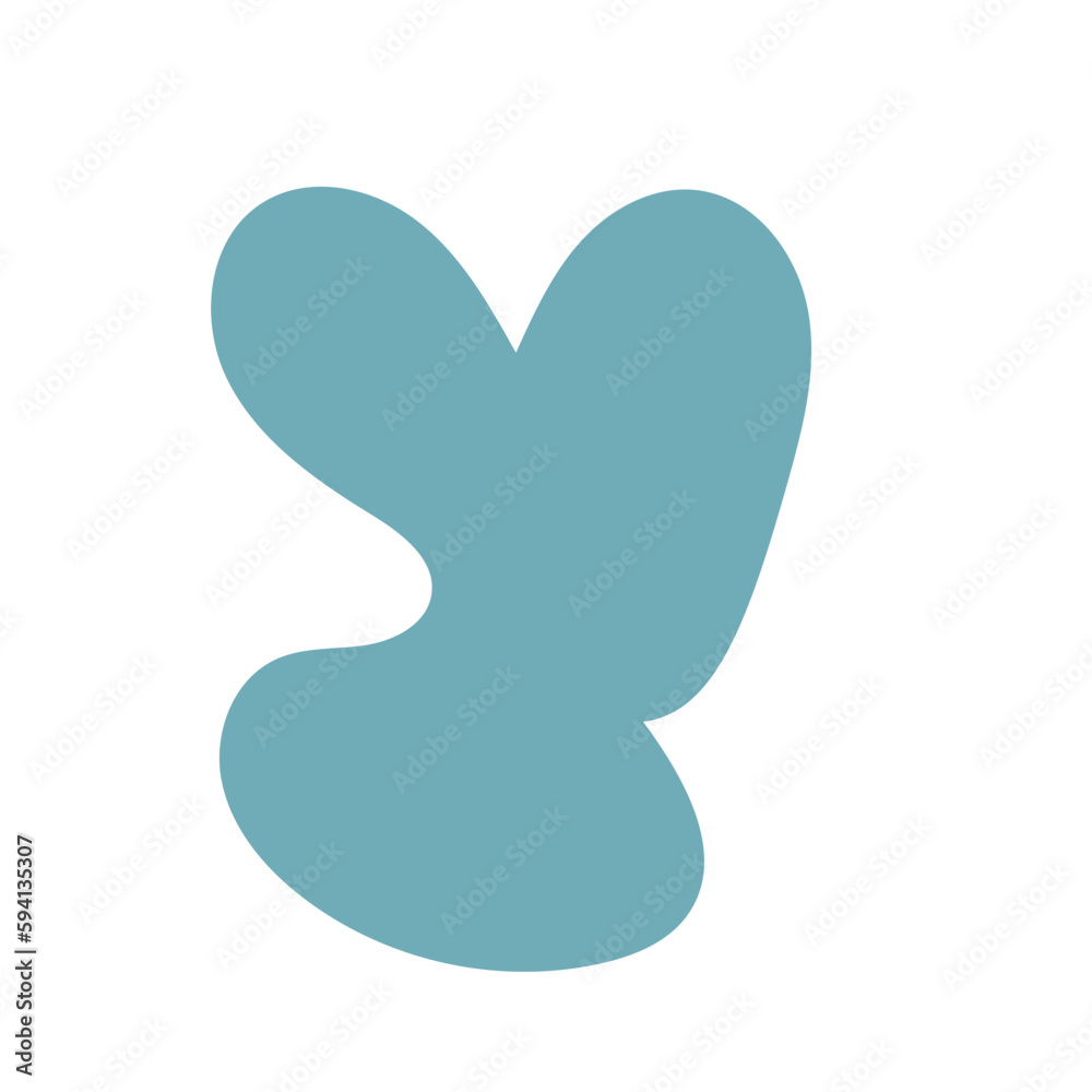 Blue Green Blob Abstract Shapes Vector Blue Green Blob Abstract Shapes Vector