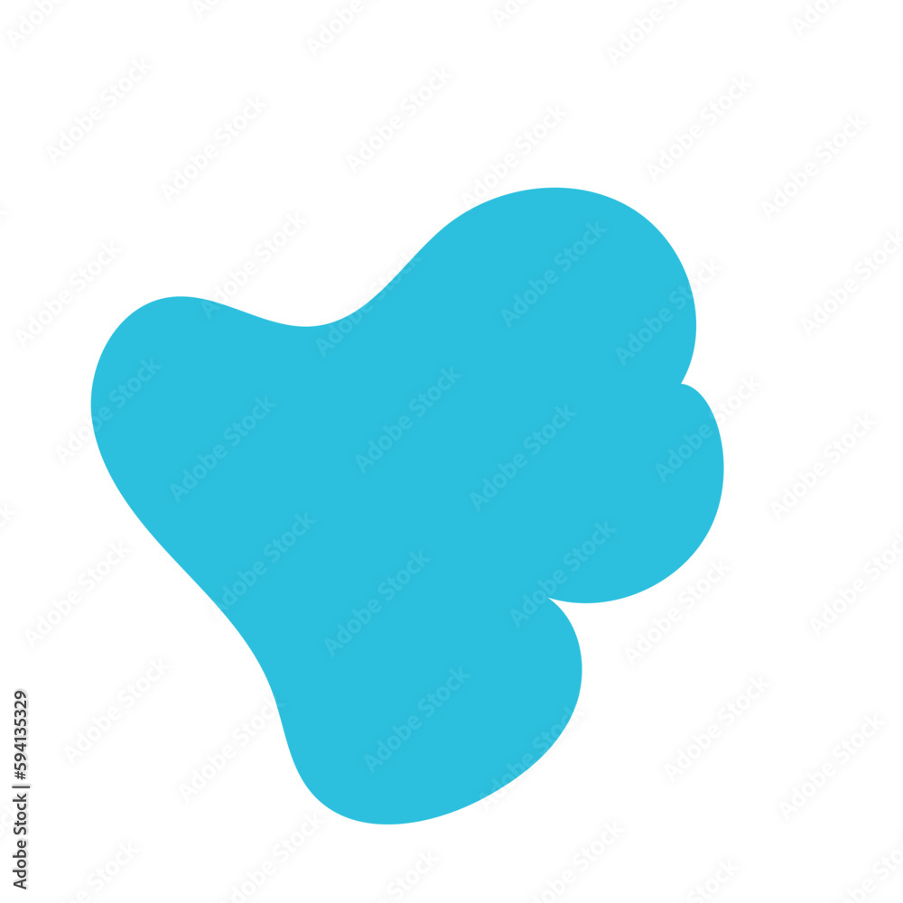 Blue Green Blob Abstract Shapes Vector Blue Green Blob Abstract Shapes Vector