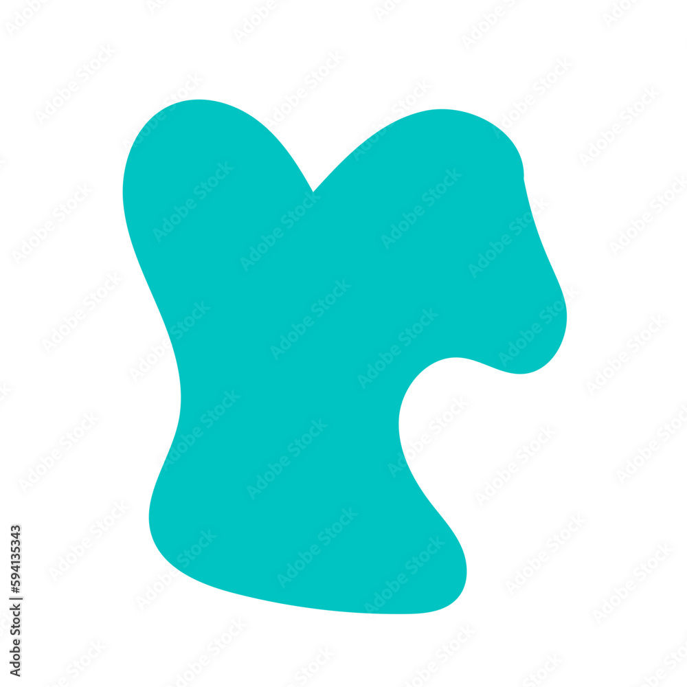 Blue Green Blob Abstract Shapes Vector Blue Green Blob Abstract Shapes Vector