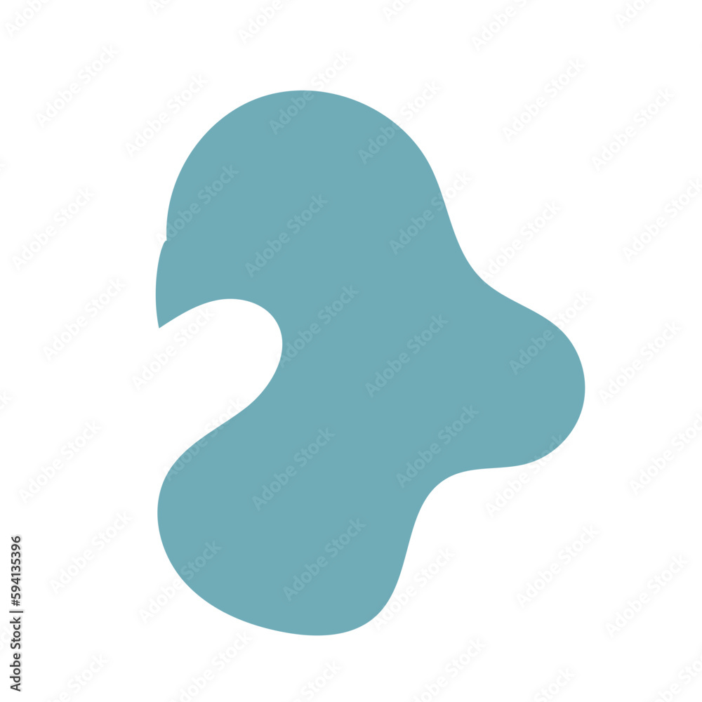 Blue Green Blob Abstract Shapes Vector Blue Green Blob Abstract Shapes Vector