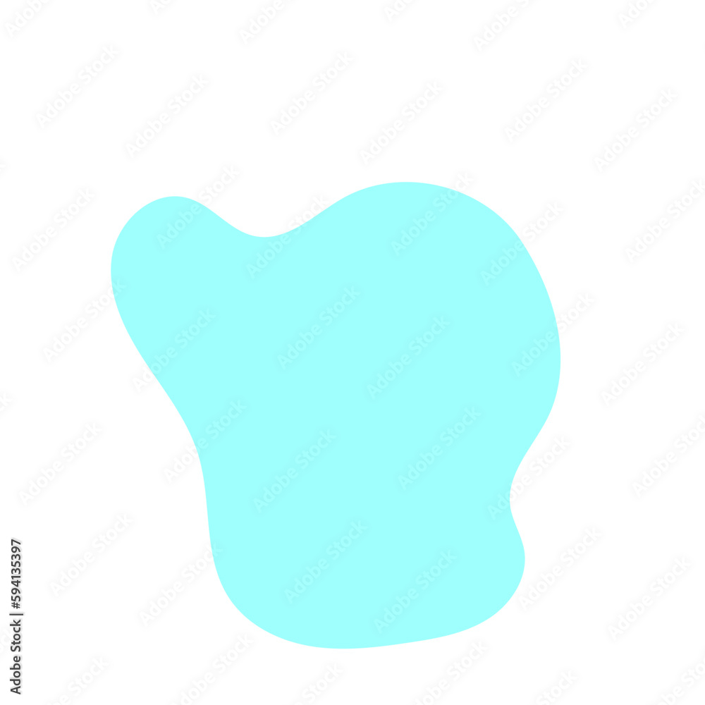 Blue Green Blob Abstract Shapes Vector Blue Green Blob Abstract Shapes Vector