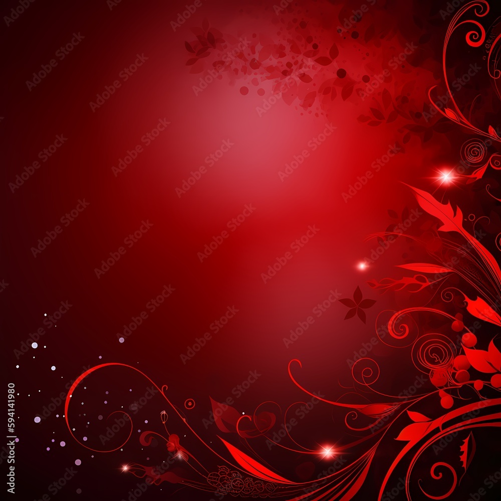 Happy Chinese new year luxury style pattern background vector. Oriental sakura flower gold line art texture on red background. Design illustration for wallpaper, card, poster, packaging, advertising Happy Chinese new year luxury style pattern background vector. Oriental sakura flower gold line art texture on red background. Design illustration for wallpaper, card, poster, packaging, advertising