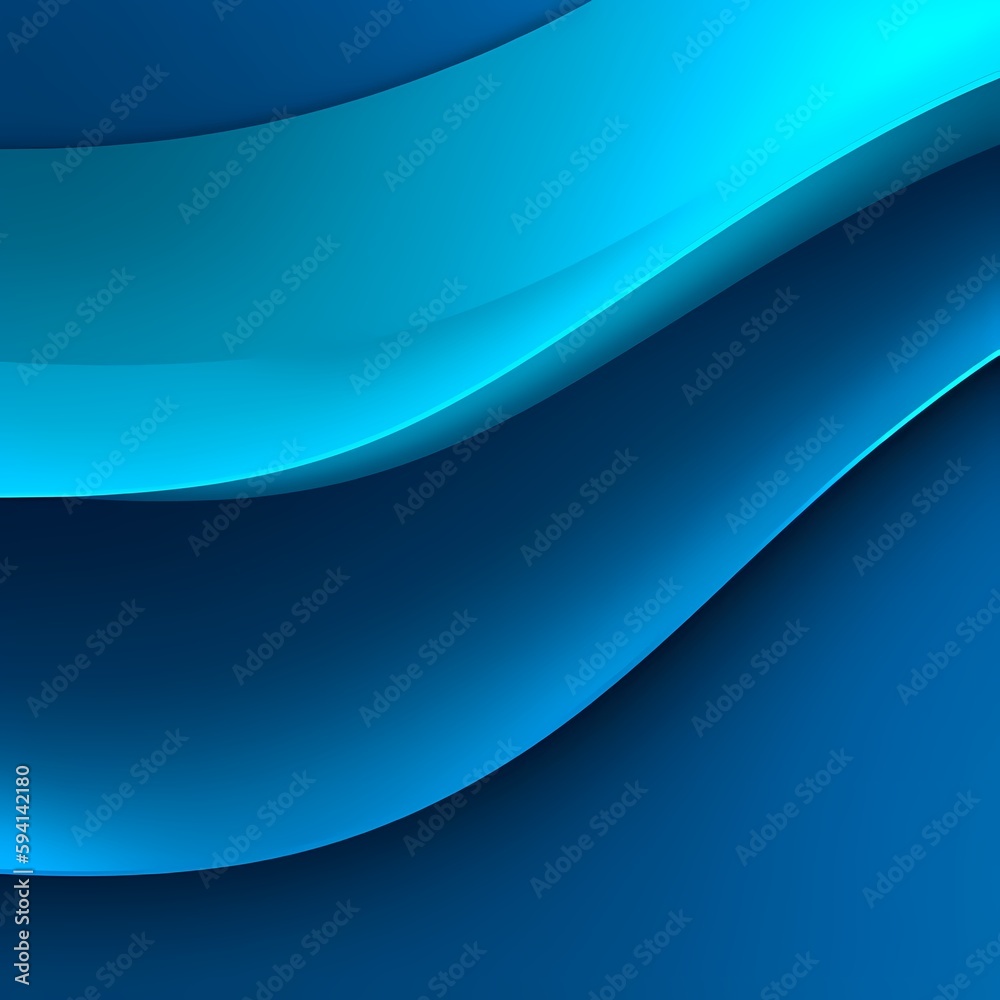 simple blue wave background for mobile HD