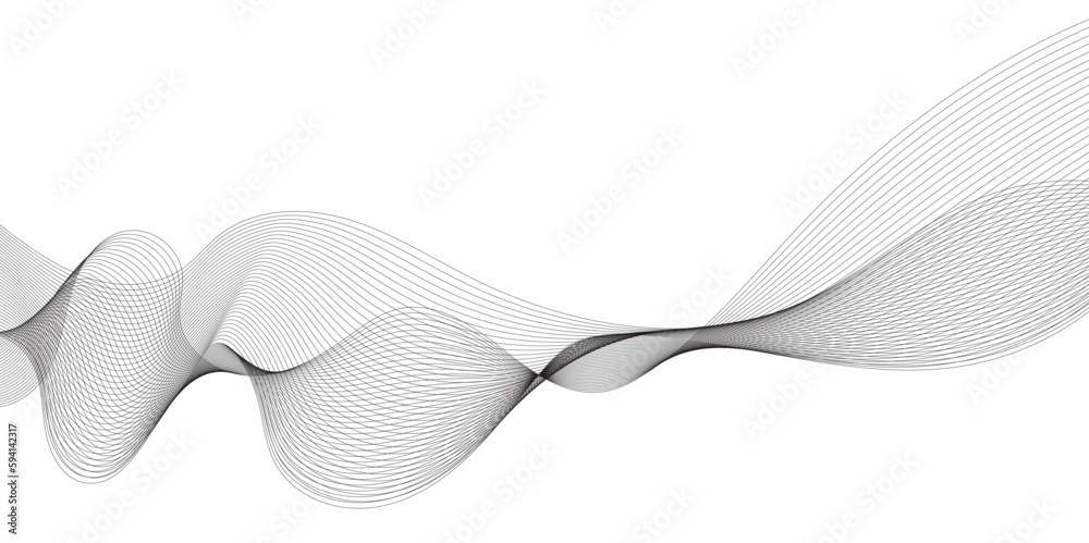 Abstract wave curve lines background. Abstract frequency sound wave lines and technology curve lines background. Abstract wave curve lines background. Abstract frequency sound wave lines and technology curve lines background.