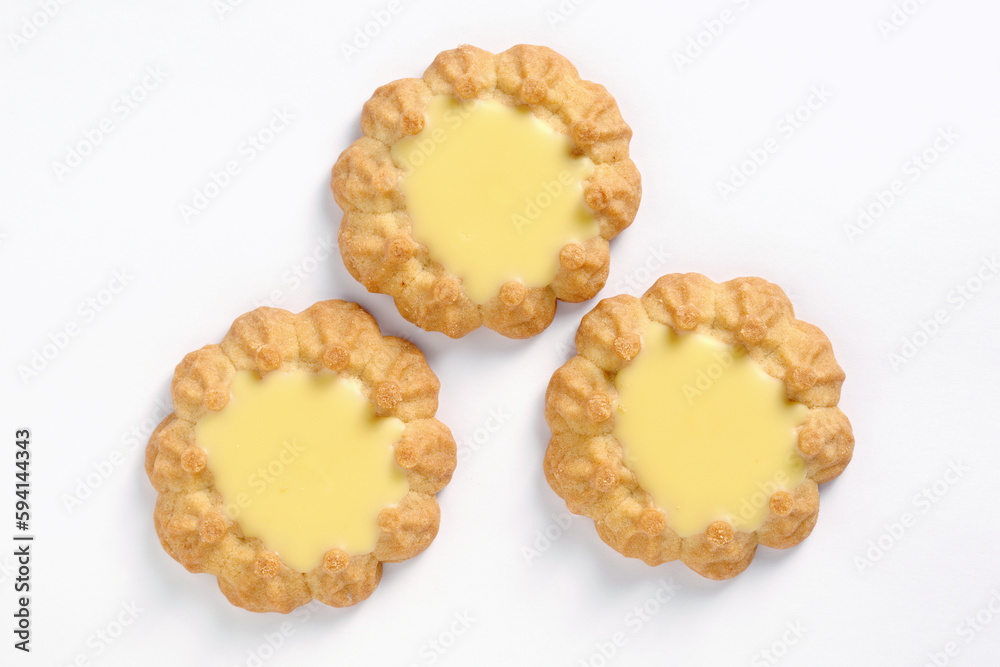 Biscuits with cream filling Biscuits with cream filling