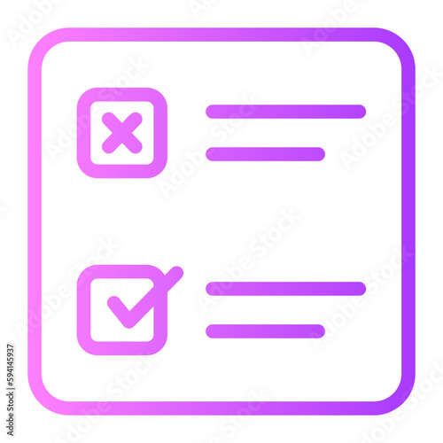 ballot icon