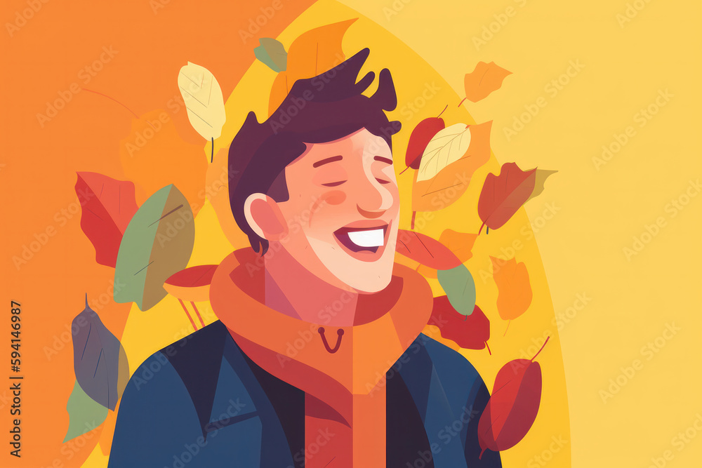 A man with a clown nose and a big smile, bringing laughter and joy to an April Fool's Day party. The image features people with natural and contagious expressions of happiness. AI Generative. A man with a clown nose and a big smile, bringing laughter and joy to an April Fool's Day party. The image features people with natural and contagious expressions of happiness. AI Generative.