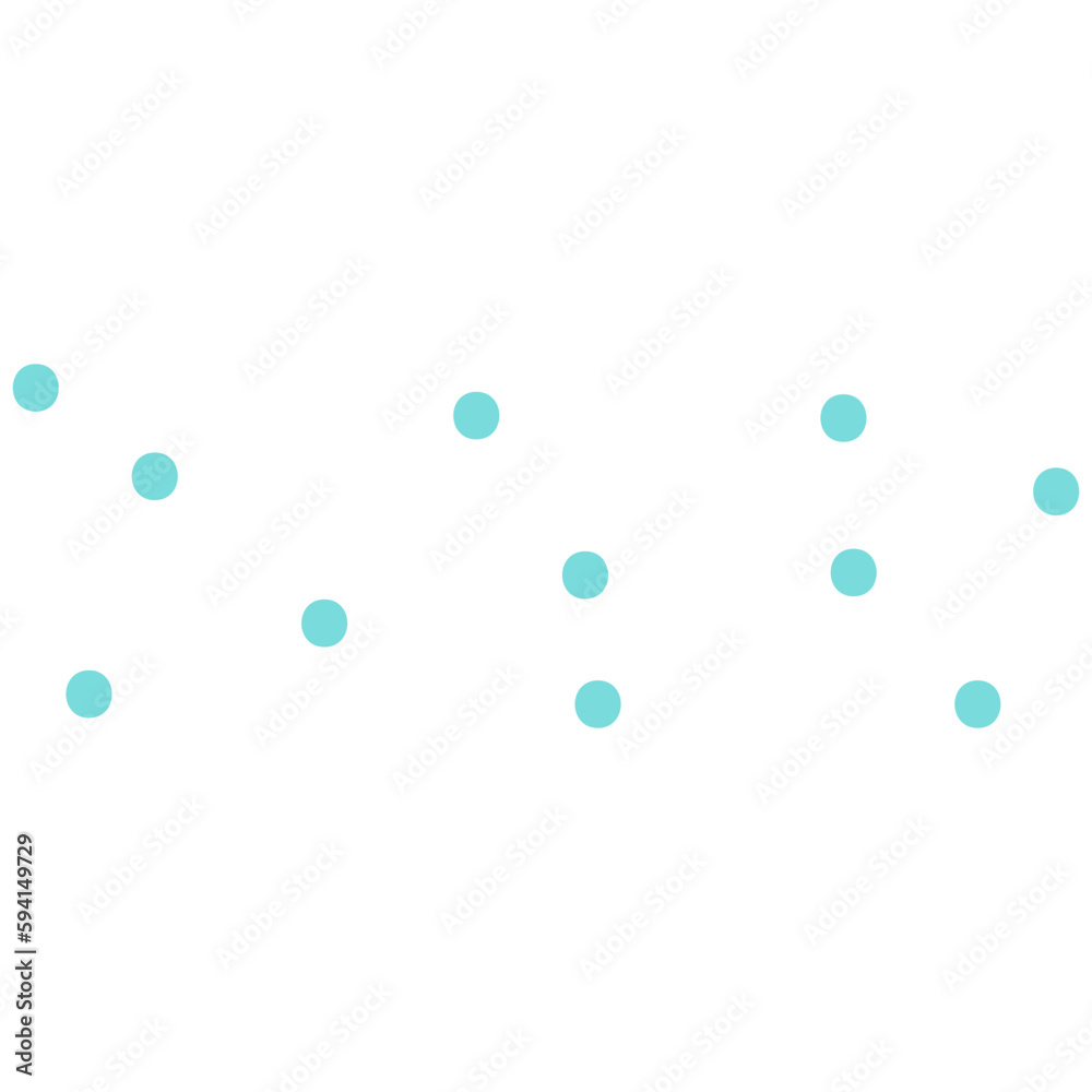 Green Hand Drawn Dot Scribble Green Hand Drawn Dot Scribble