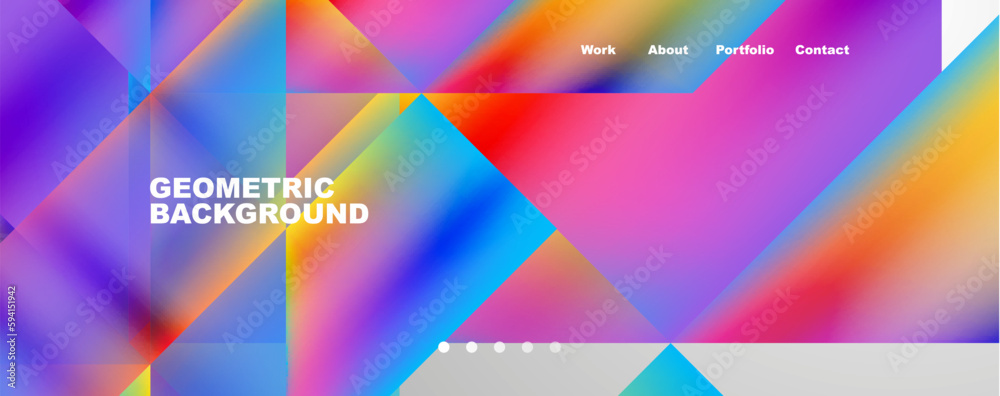 Trendy minimal geometric composition abstract background. Triangle fluid bright colors backdrop. Vector Illustration For Wallpaper, Banner, Background, Card, Book Illustration, landing page Trendy minimal geometric composition abstract background. Triangle fluid bright colors backdrop. Vector Illustration For Wallpaper, Banner, Background, Card, Book Illustration, landing page