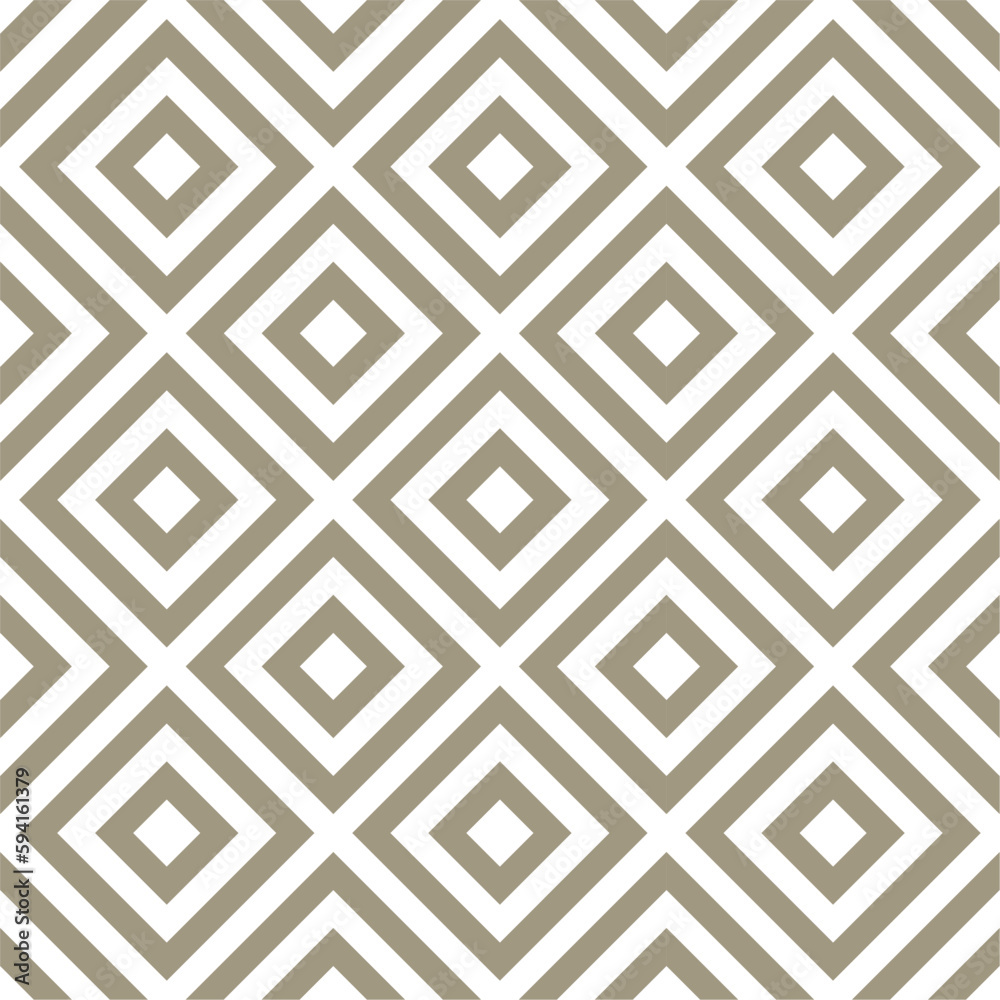 A seamless pattern with diamonds and lines