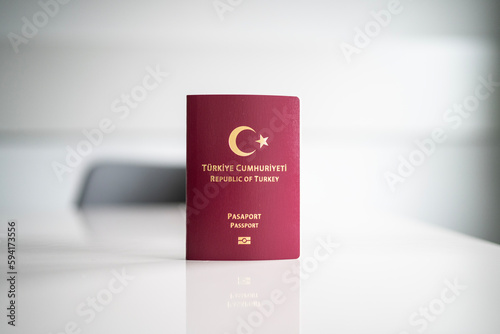 Turkish Red Standard Passport for International Travel