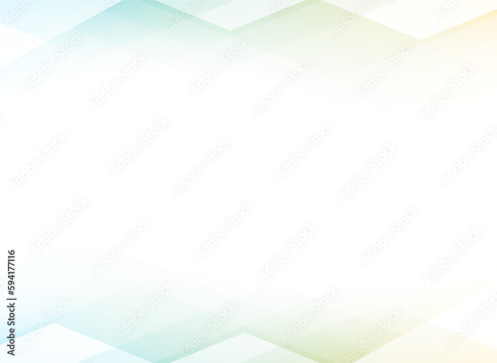 Obraz premium 幾何学 背景 水色 黄色