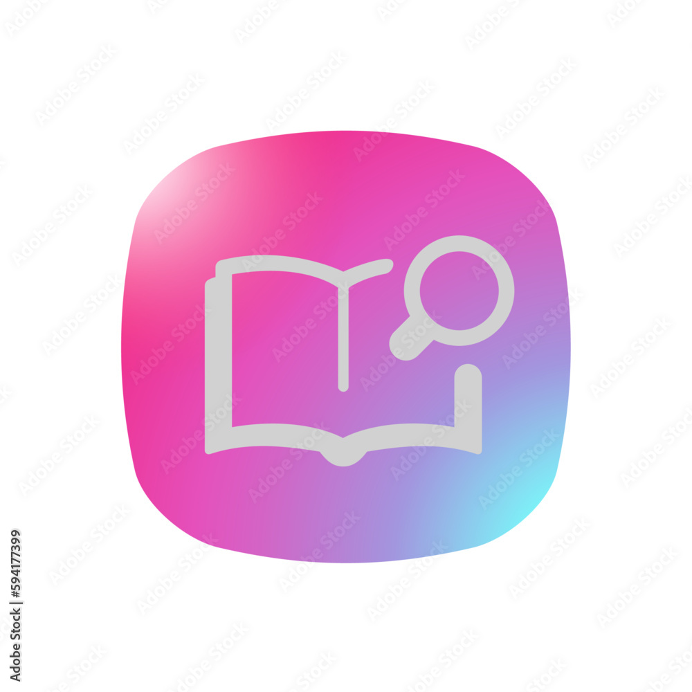 Search Book - Pictogram (icon) 