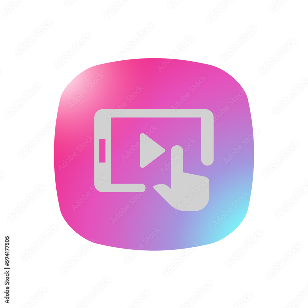 Video Marketing - Pictogram (icon) Video Marketing - Pictogram (icon)