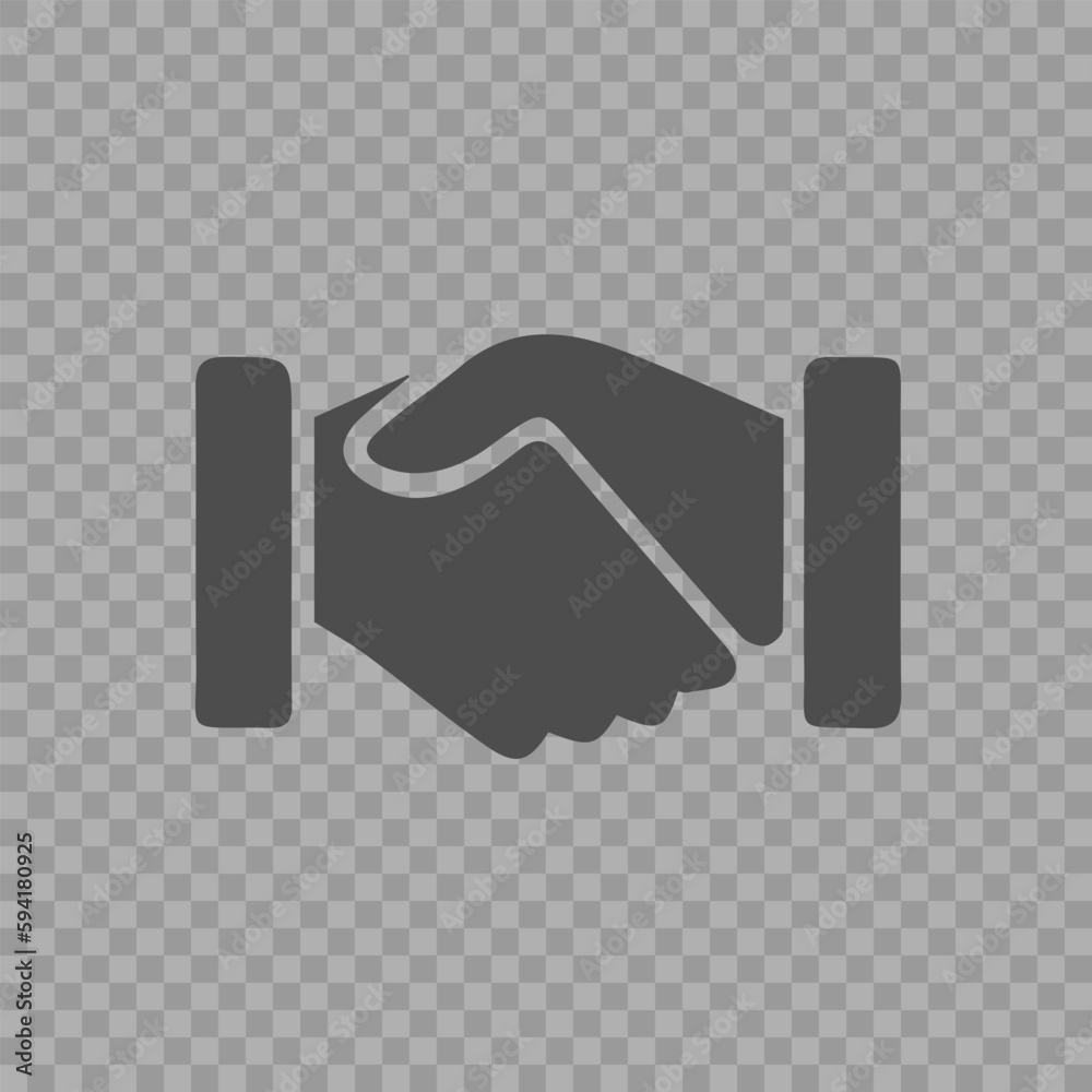 Handshake vector icon. Hands shaking symbol. Business deal symbol EPS 10. Handshake vector icon. Hands shaking symbol. Business deal symbol EPS 10.