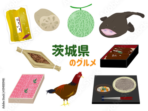 茨城県の食べ物、名物、名産