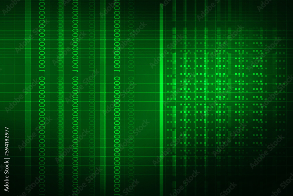 2d illustration Abstract futuristic electronic circuit technology background 2d illustration Abstract futuristic electronic circuit technology background