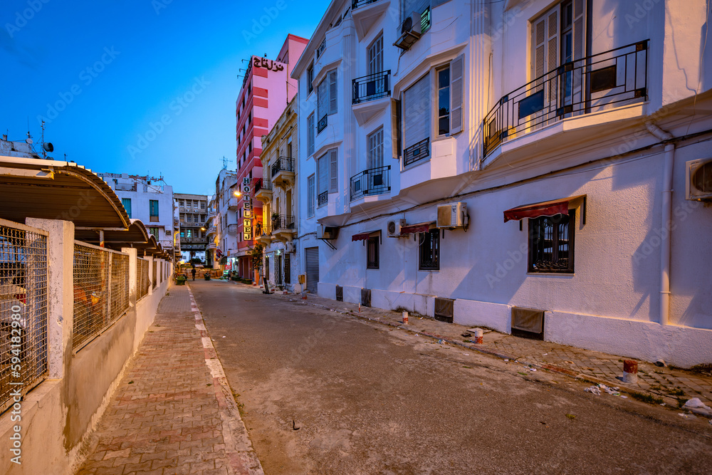Tunis, Tunisia - Urban city backstreets