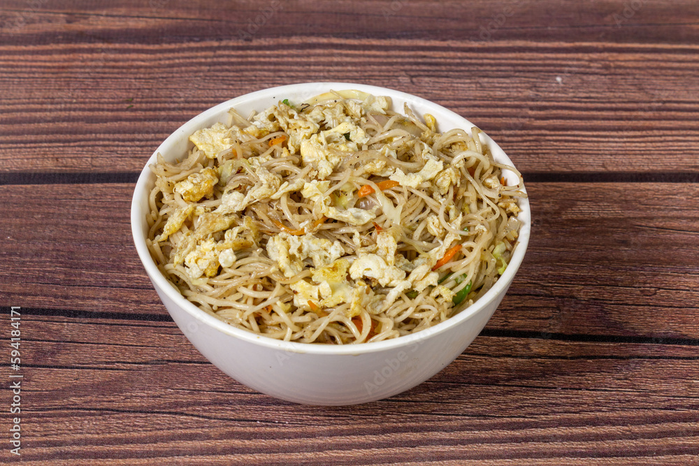 Egg chowmein Egg chowmein