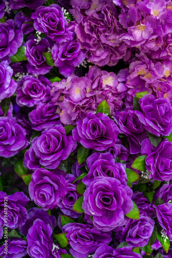 Flores de primavera, decoración