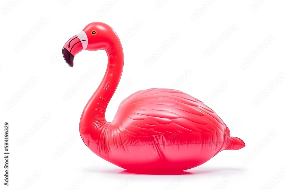pink flamingo tube isolated on white Flamingo swim tube inflatable ring toy pink flamingo tube isolated on white Flamingo swim tube inflatable ring toy