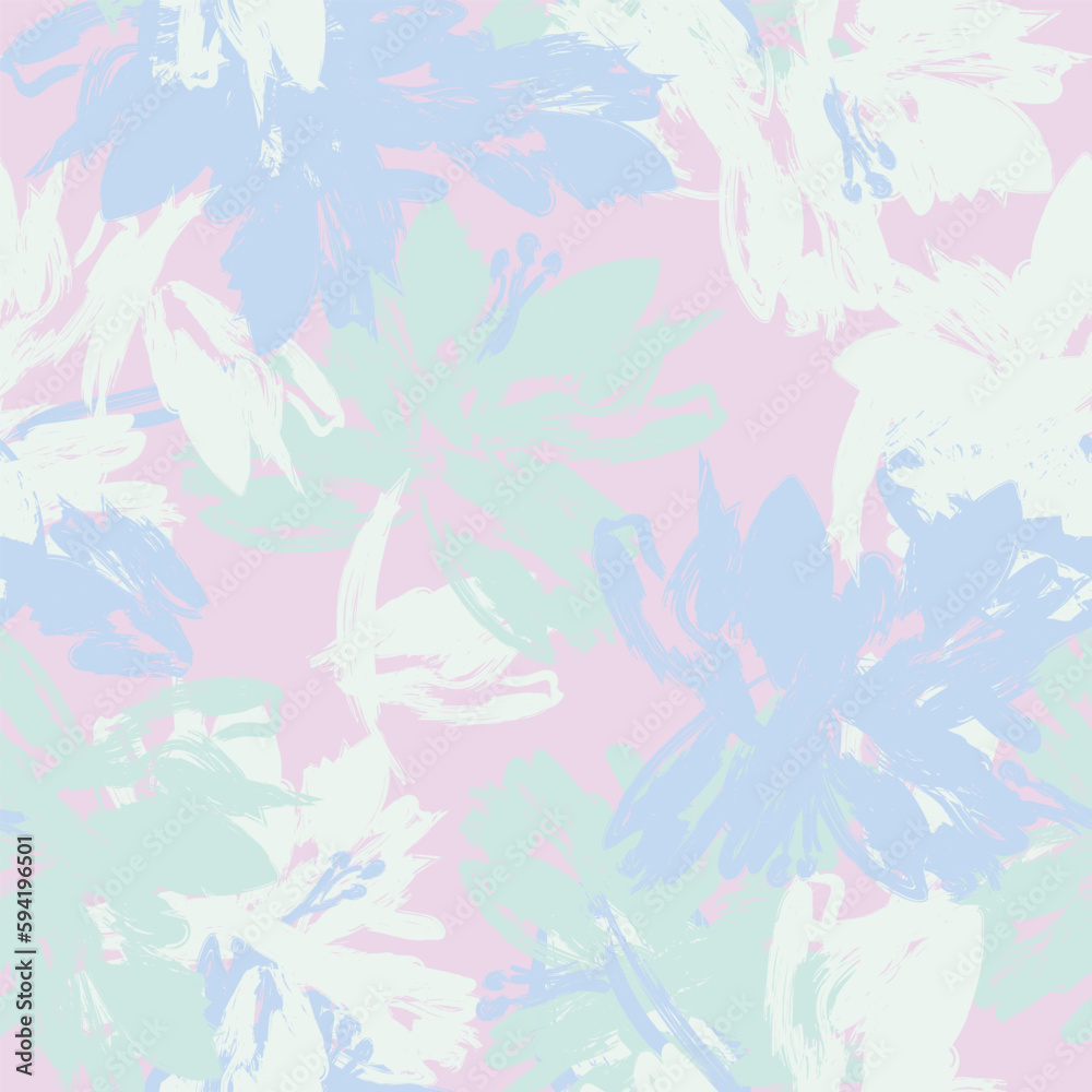 Pastel Abstract Floral Seamless Pattern Design Pastel Abstract Floral Seamless Pattern Design
