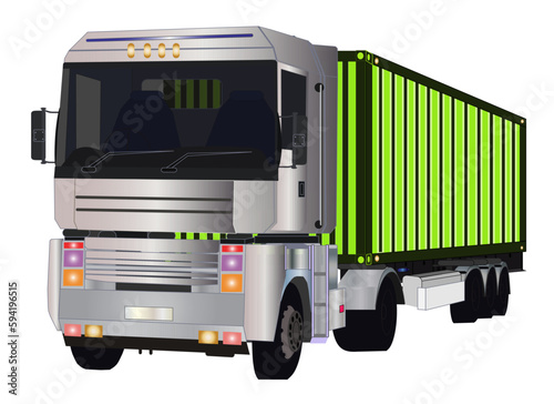 Trilla carrying green container new effects