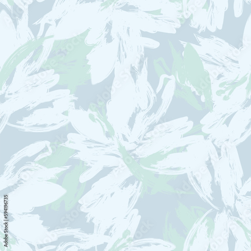 Pastel Abstract Floral Seamless Pattern Design