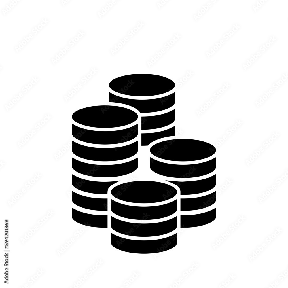 Money vector icons. Coin illustration symbol. bonus sign or logo. Money vector icons. Coin illustration symbol. bonus sign or logo.