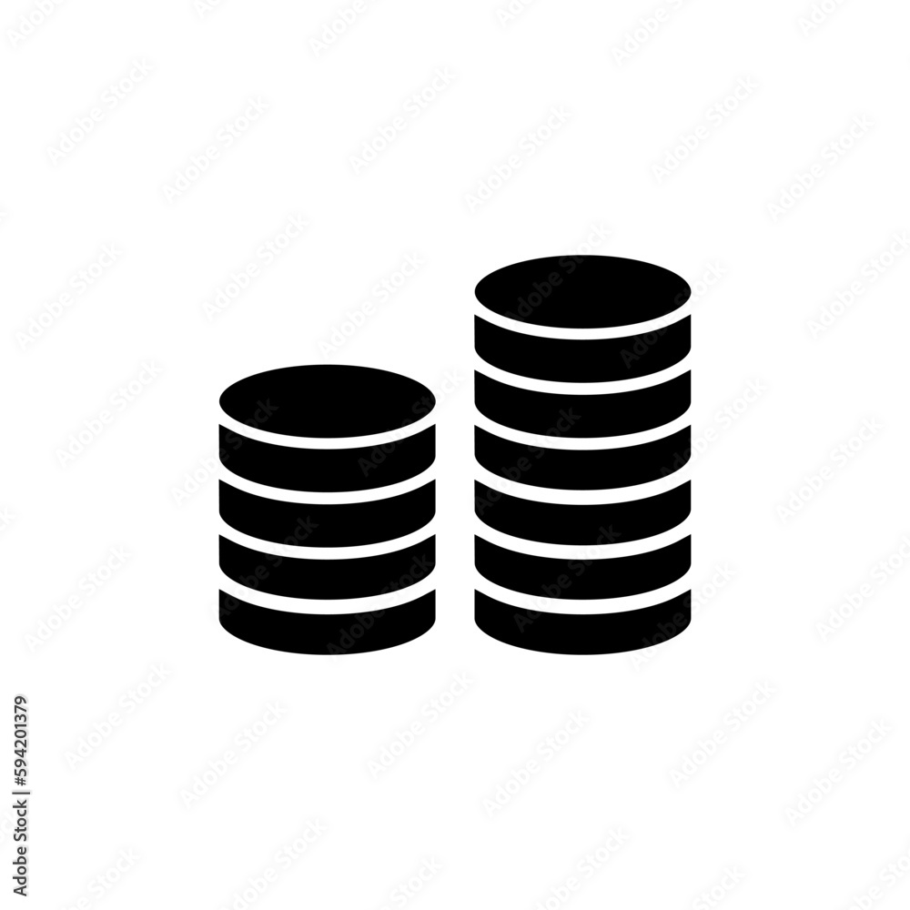 Money vector icons. Coin illustration symbol. bonus sign or logo. Money vector icons. Coin illustration symbol. bonus sign or logo.