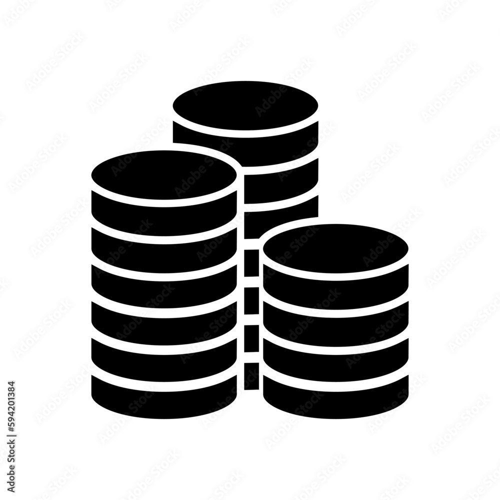 Money vector icons. Coin illustration symbol. bonus sign or logo. Money vector icons. Coin illustration symbol. bonus sign or logo.