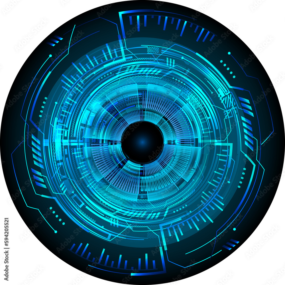 eye cyber circuit future technology concept background eye cyber circuit future technology concept background