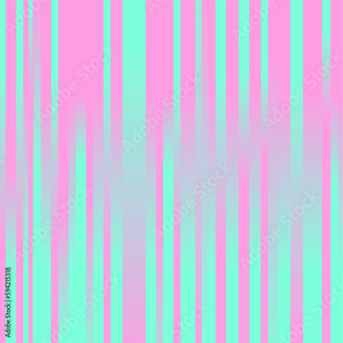Neon Mint and Pink Glitching Rain Texture Gradient Background