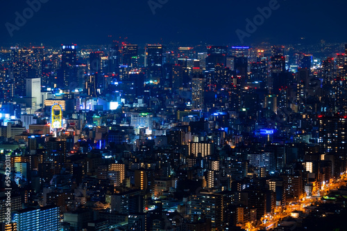 大阪市の夜景