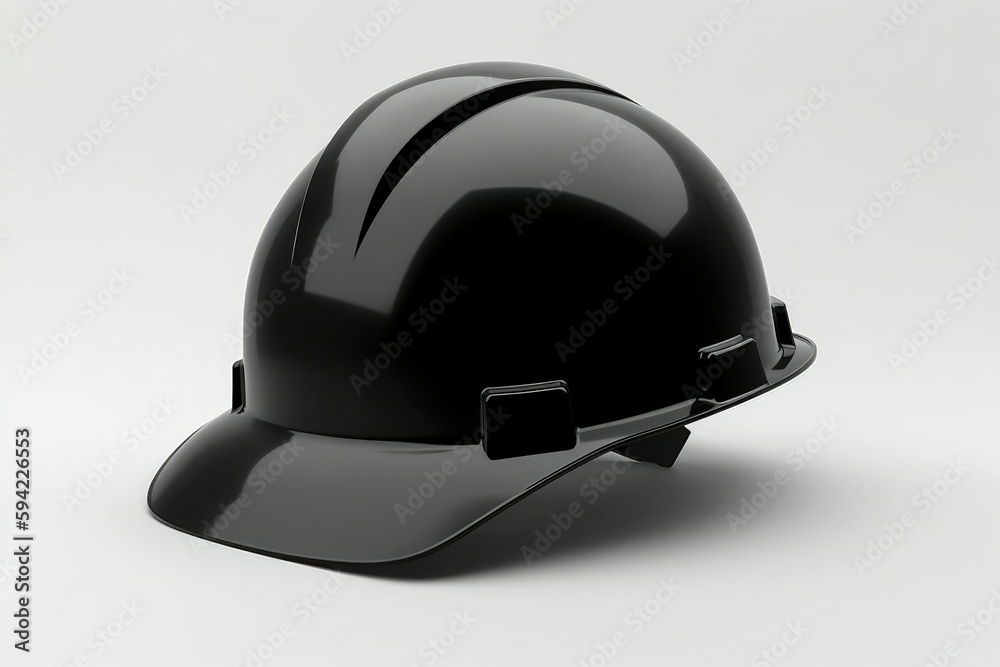 Black helmet protection. Generate Ai Black helmet protection. Generate Ai