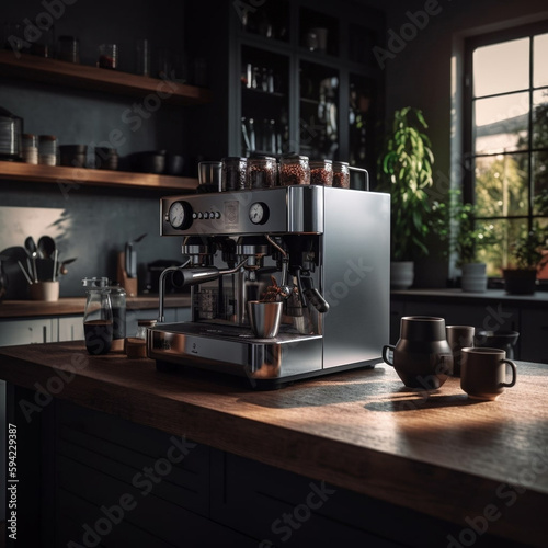 Espresso Kitchen - AI Generated © Florian