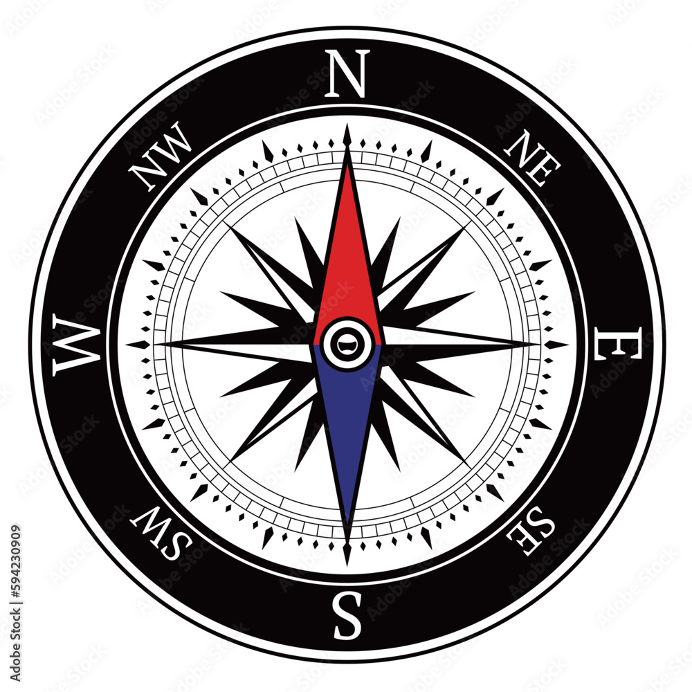 old style compass design, vector illustration old style compass design, vector illustration