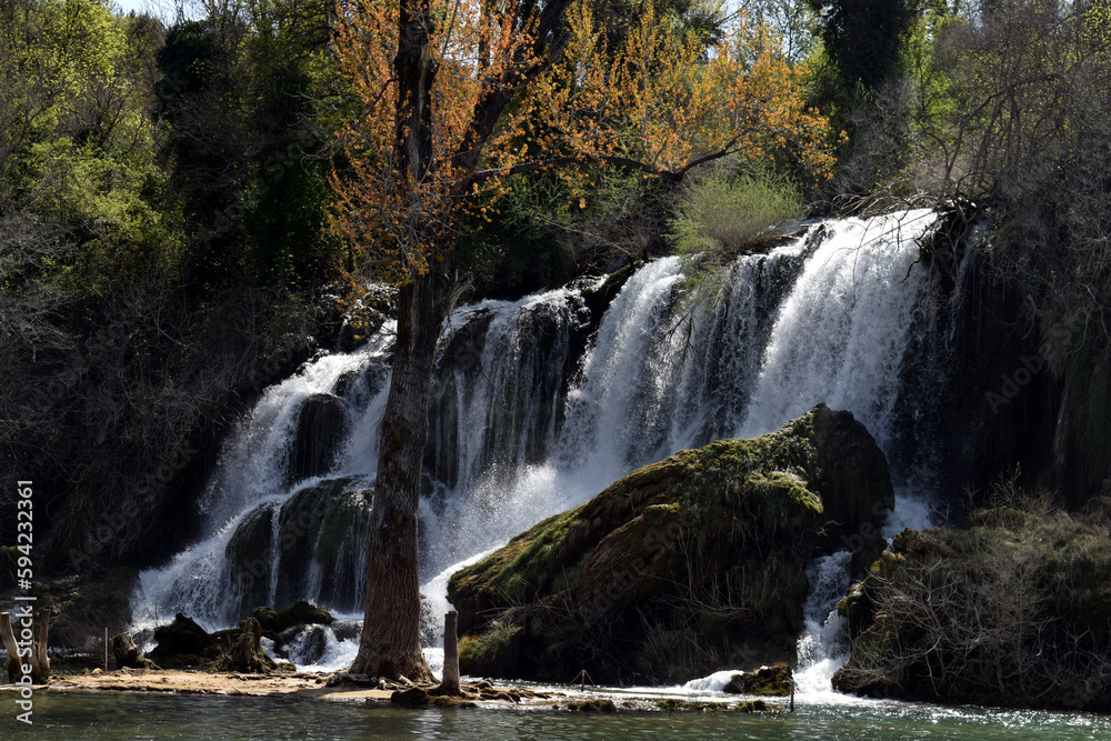 Obraz premium Waterfalls of the Kravica River, Bosnia and Herzegovina