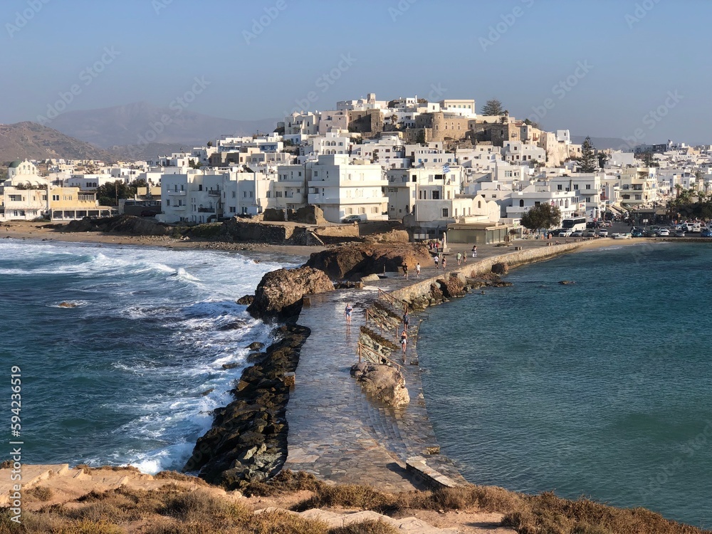 View of Naxos from Portara