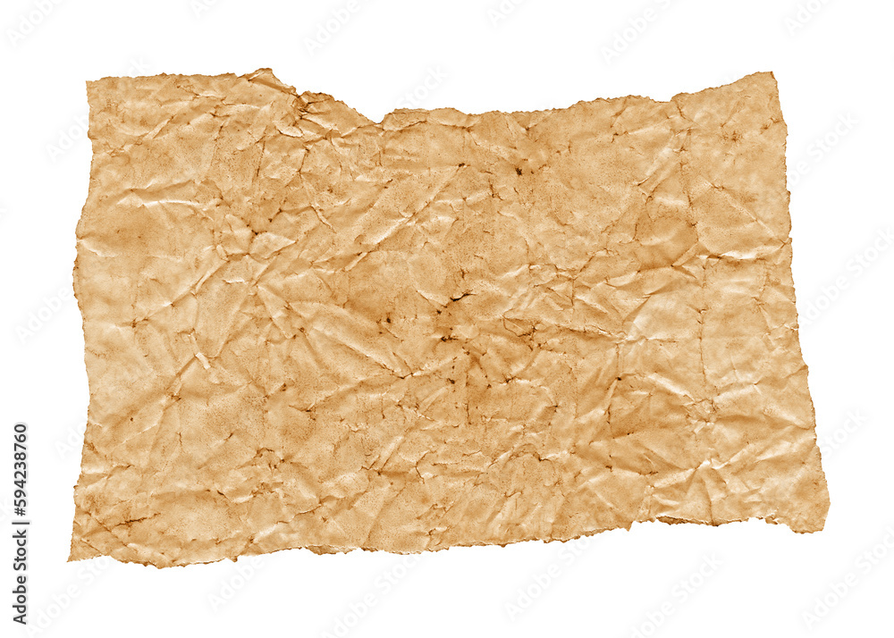 Old crumpled paper texture background Old crumpled paper texture background