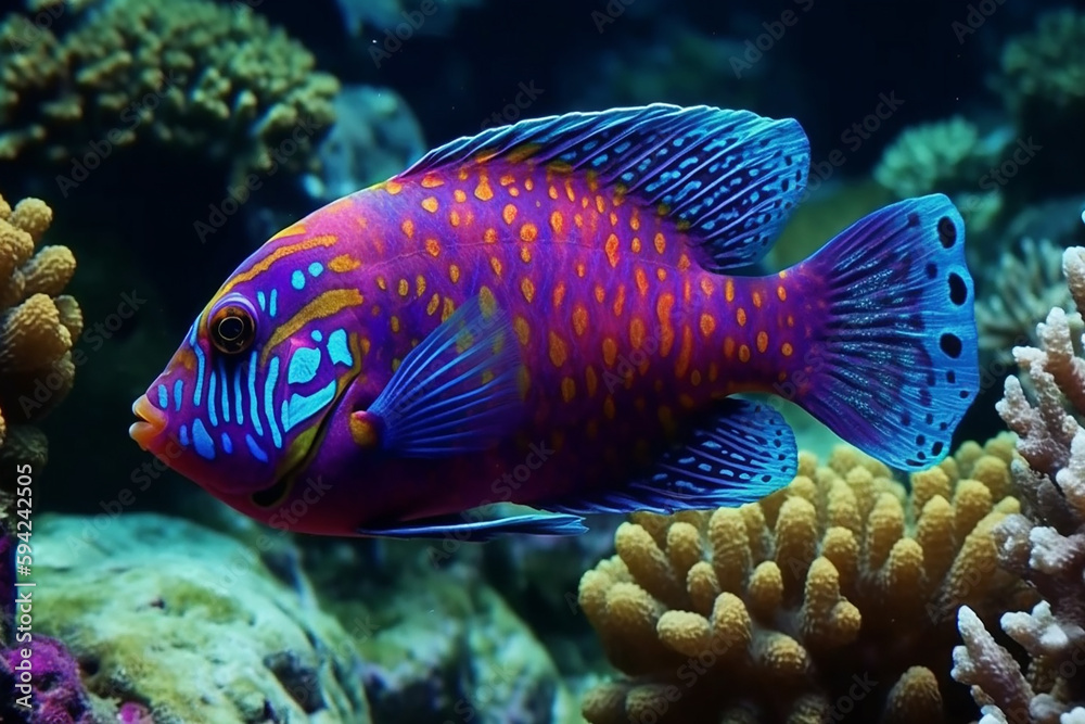 Fototapeta premium fish in aquarium